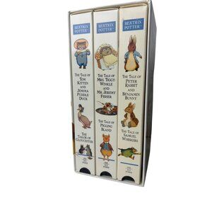 Beatrix Potter "The World Of Peter Rabbit And Friends" 1993 Boxed VHS Set